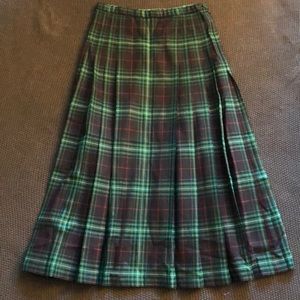 Pendleton Pleated Skirt